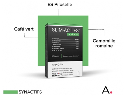 Aragan Synactifs SlimActifs 30 Gélules
