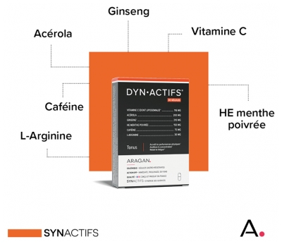 Aragan Synactifs DynActifs 30 Gélules