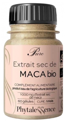 Phytalessence Maca Pura Bio 60 Cápsulas