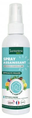 Santarome Spray Oczyszczający z 20 Organicznymi Olejkami Eterycznymi 200 ml