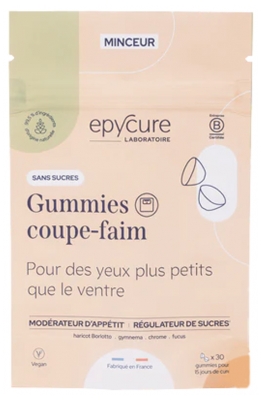 Epycure Appetite Suppresant Gummies 30 Gummies