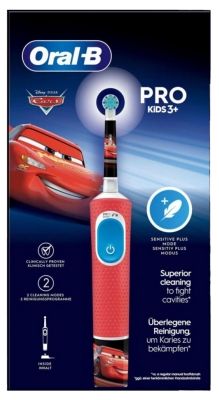 Oral-B Pro Kids 3 Years + Electric Toothbrush - Model: Cars