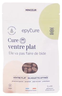 Epycure Cure Ventre Plat 60 Gélules