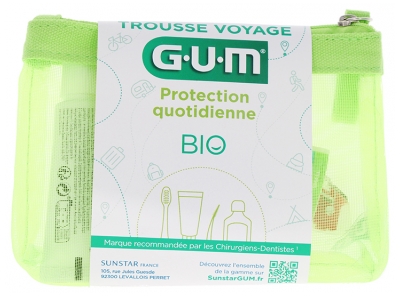 GUM Trousse Voyage Protection Quotidienne Bio