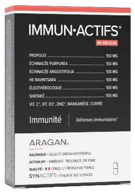 Aragan Synactifs ImmunActifs 30 Capsule
