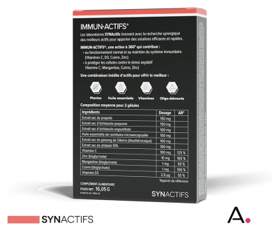 Aragan Synactifs ImmunAktiv 30 Kapseln