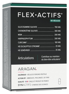 Aragan Synactifs FlexActifs 60 Gélules