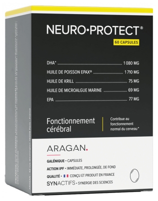 Aragan Synactifs NeuroProtect 60 Capsules