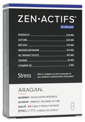 Aragan Synactifs ZenActifs 30 Capsule