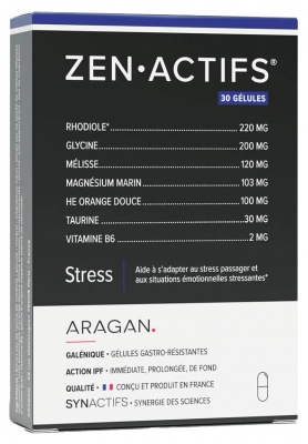 ArganSynactifsZenActifs 30 Cápsulas