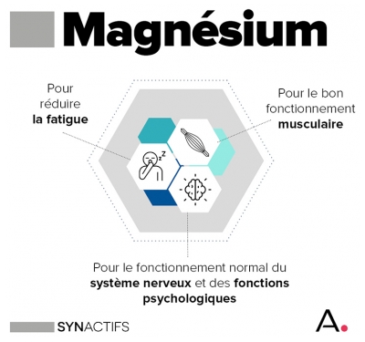 Aragan Synactifs MagnActifs 60 Gélules