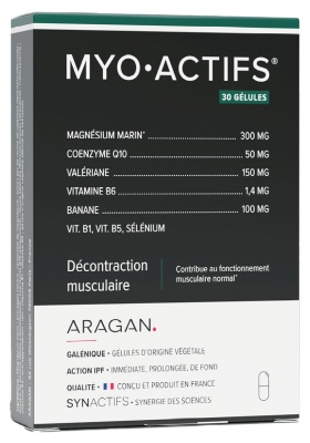 Aragan Synactifs MyoActifs 30 Gélules