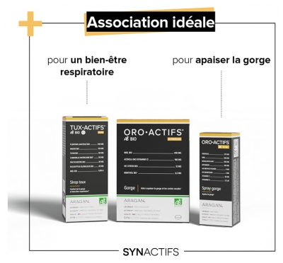 Aragan Synactifs OroActifs Bio 24 Pastilles