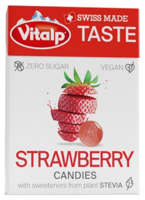 Caramelos de Fresa sin Azúcar 25 g