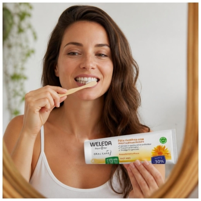 Weleda Calendula Tandpasta Set van 2 x 75 ml