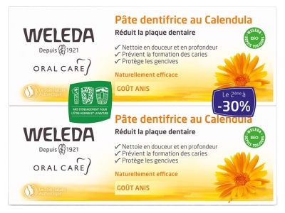 Weleda Ringelblumen Zahnpasta 2 x 75 ml