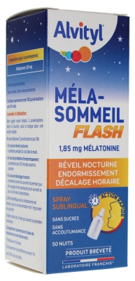 Alvityl Méla-Sommeil Flash Spray Sublingual 20 ml