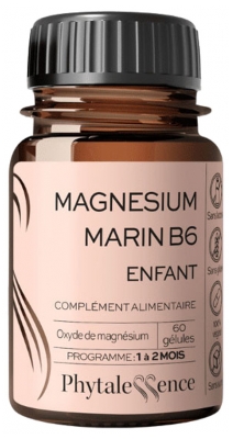 Phytalessence Magnésium Marin B6 Enfant 60 Gélules