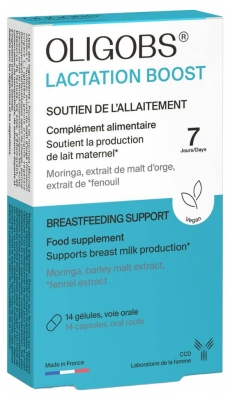 Laboratoire CCD Oligobs Lactation Boost 14 Capsule