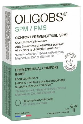 Laboratório CCD Oligobs Conforto Pré-menstrual (SPM) 30 Comprimidos