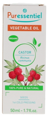 Puressentiel Aceite Vegetal Ecológico de Ricino (Ricinus Communis) 50 ml