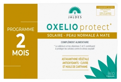 Jaldes Oxelio Protect Solaire Skóra Normalna i Pozbawiona Blasku 60 Kapsułek