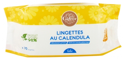 Gifrer Lingettes au Calendula 70 Lingettes