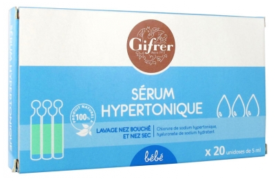 Gifrer Sérum Hypertónico 20 Monodosis de 5 ml