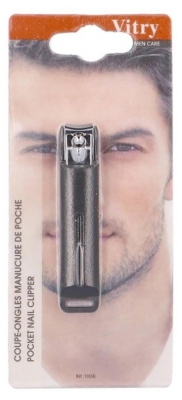 Vitry Men Care Coupe-Ongles Manucure de Poche