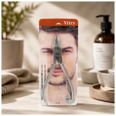 Vitry Men Care Pince à Ongles Manucure Inox 12 cm