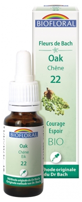 Biofloral Fleurs de Bach 22 Oak Bio 20 ml