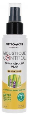 Phyto-Actif Moskītu kontroles atbaidīšanas aerosols ādai 100 ml