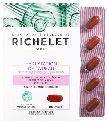 Richelet Hydratation de la Peau 60 Capsules