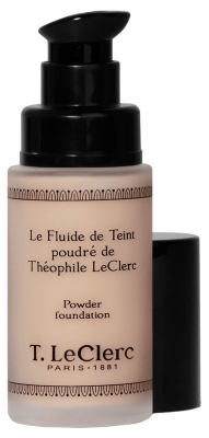 T.Leclerc Le Fluide de Teint Poudré 30 ml - Teinte : 04 - Beige Abricoté Mat