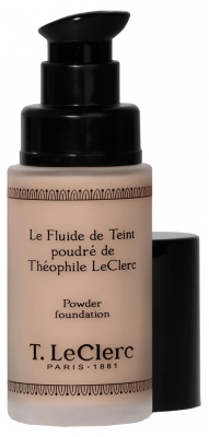 T.Leclerc Fluidul de Ten Pudrat 30 ml - Tentă: 06 - Doré Mat