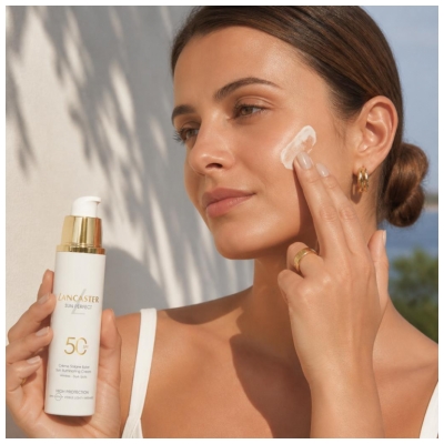 Lancaster Sun Perfect Creme Solar Facial Luminosidade SPF50 50 ml