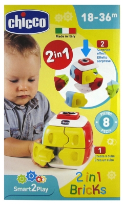 Chicco Smart2Play 2en1 Bricks 18-36 Mois