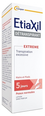 Etiaxil Excessive Feet Perspiration Treatment Normal Skin 100ml