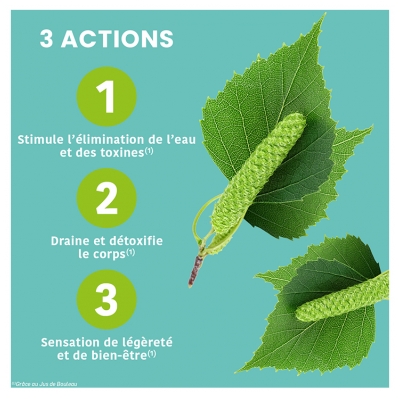 Santarome Bio Jus de Bouleau Bio Élimination 200 ml