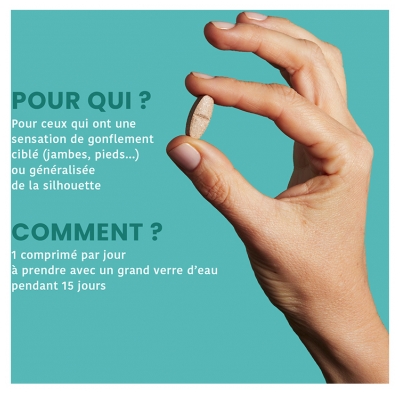 Santarome Rétention d'Eau Bio 15 Comprimés