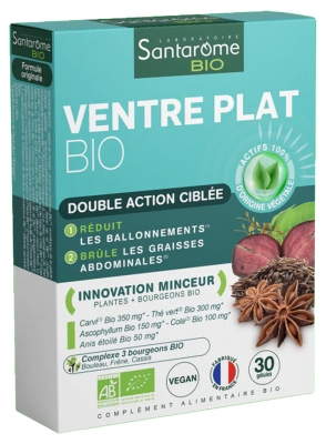 Santarome Ventre Plat Bio 30 Gélules