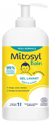 Mitosyl Organiczny żel do Mycia dla Niemowląt i Dzieci 490 ml