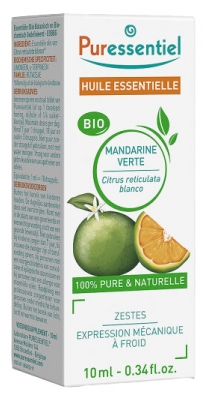 Puressentiel Olejek Eteryczny z Zielonej Mandarynki Organic 10 ml