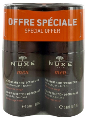 Nuxe Men Deodorante Protezione 24H Lotto di 2 x 50 ml