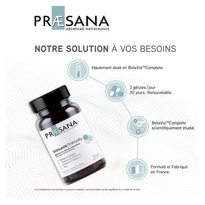 Praesana Immunité 90 Gélules