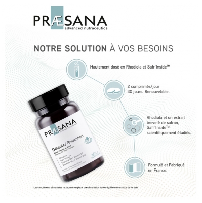 Praesana Détente 60 Comprimés
