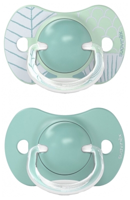 Suavinex 2 Soothers with Reversible Teat SX Pro 18 Months and + - Model: Blue