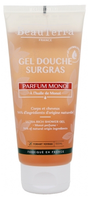 BeauTerra Gel Doccia Monoï Surgras 100 ml