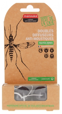 Manouka Difusores Antimosquitos Dobles