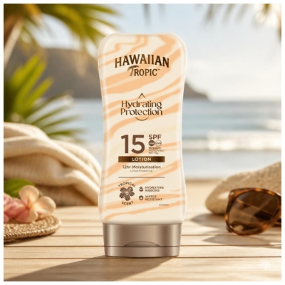 Hawaiian Tropic Hydrating Protection Lotion LSF15 180 ml